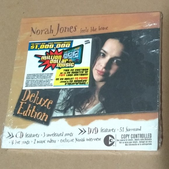 NEW SEALED Norah Jones Feels Like Home CD - Picture 1 of 2